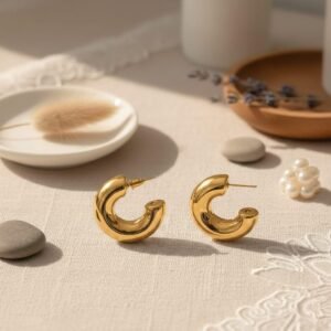 Aretes Golden Glow