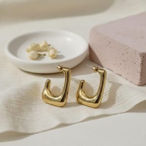 Aretes Luz dorada